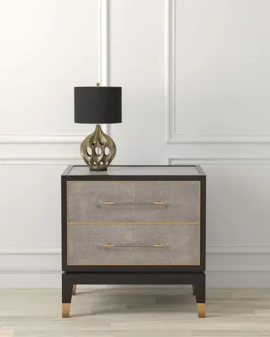 Sarreid Horatio Nightstand | Thumbnail 2 Sarreid Horatio Nightstand | Thumbnail 2