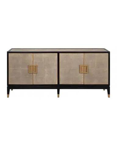 Sarreid Beto 4-Door Faux Shagreen Sideboard | Thumbnail 1 Sarreid Beto 4-Door Faux Shagreen Sideboard | Thumbnail 1