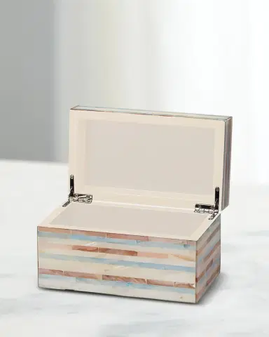 Jamie Young Roosevelt Small Mother-of-Pearl Box | Thumbnail 2 Jamie Young Roosevelt Small Mother-of-Pearl Box | Thumbnail 2