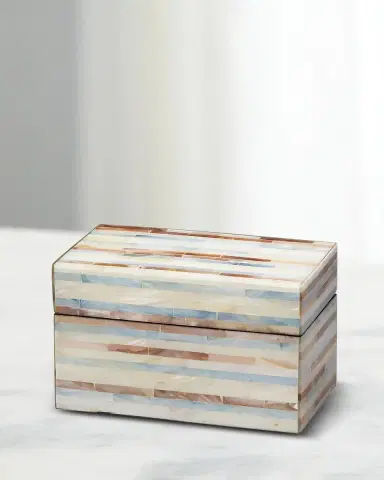Jamie Young Roosevelt Small Mother-of-Pearl Box | Thumbnail 1 Jamie Young Roosevelt Small Mother-of-Pearl Box | Thumbnail 1