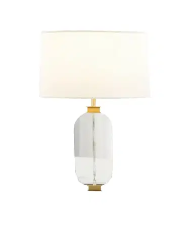 John-Richard Collection Sculpted Crystal 27" Table Lamp | Thumbnail 1 John-Richard Collection Sculpted Crystal 27" Table Lamp | Thumbnail 1