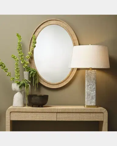 Jamie Young Preston 30" Mother of Pearl Table Lamp | Thumbnail 2 Jamie Young Preston 30" Mother of Pearl Table Lamp | Thumbnail 2