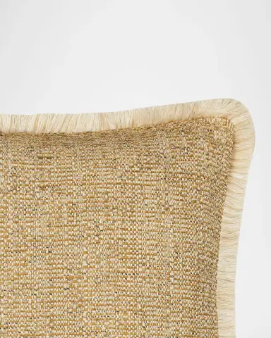 Elaine Smith Golden Hour Fringed Indoor/Outdoor Pillow, 20" Square | Thumbnail 4 Elaine Smith Golden Hour Fringed Indoor/Outdoor Pillow, 20" Square | Thumbnail 4