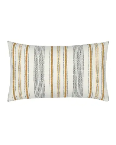 Elaine Smith Pathway Gold Indoor/Outdoor Lumbar Pillow, 12" x 20" | Thumbnail 1 Elaine Smith Pathway Gold Indoor/Outdoor Lumbar Pillow, 12" x 20" | Thumbnail 1
