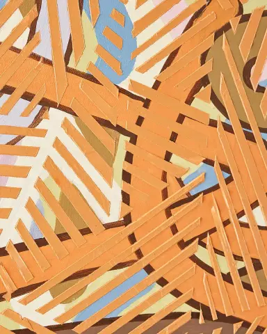 John-Richard Collection "Meandering Pathways" Original Oil Painting on Canvas by Teng Fei | Thumbnail 3 John-Richard Collection "Meandering Pathways" Original Oil Painting on Canvas by Teng Fei | Thumbnail 3