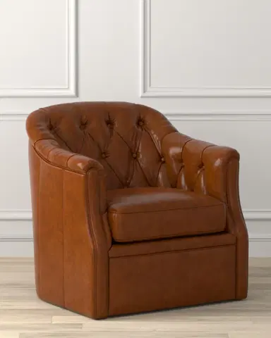 Sarreid Coolidge Swivel Chair | Thumbnail 1 Sarreid Coolidge Swivel Chair | Thumbnail 1