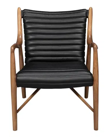 Sarreid Singletary Leather Chair | Thumbnail 1 Sarreid Singletary Leather Chair | Thumbnail 1