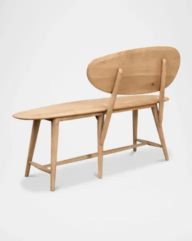 Sarreid Pebble Bench, 54" | Thumbnail 6 Sarreid Pebble Bench, 54" | Thumbnail 6