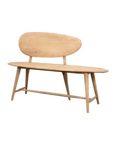 Sarreid Pebble Bench, 54" | Thumbnail 1 Sarreid Pebble Bench, 54" | Thumbnail 1