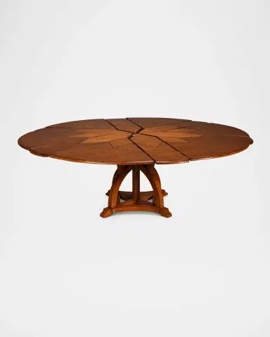 Sarreid Austin Jupe Dining Table, 55" | Thumbnail 7 Sarreid Austin Jupe Dining Table, 55" | Thumbnail 7