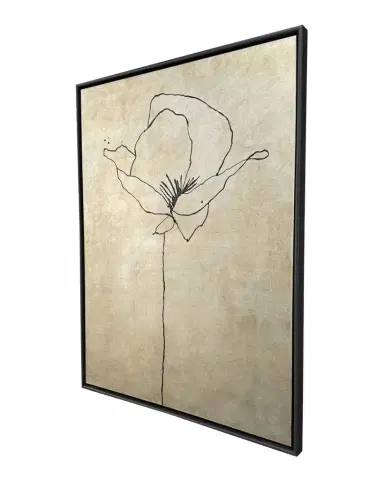 Paragon Decors "Silver Poppies I" Mixed-Media Art by Susan Adamson-Ray | Thumbnail 1 Paragon Decors "Silver Poppies I" Mixed-Media Art by Susan Adamson-Ray | Thumbnail 1