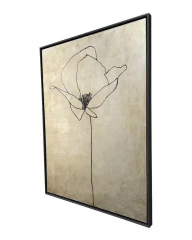 Paragon Decors "Silver Poppies II" Mixed-Media Art by Susan Adamson-Ray | Thumbnail 1 Paragon Decors "Silver Poppies II" Mixed-Media Art by Susan Adamson-Ray | Thumbnail 1