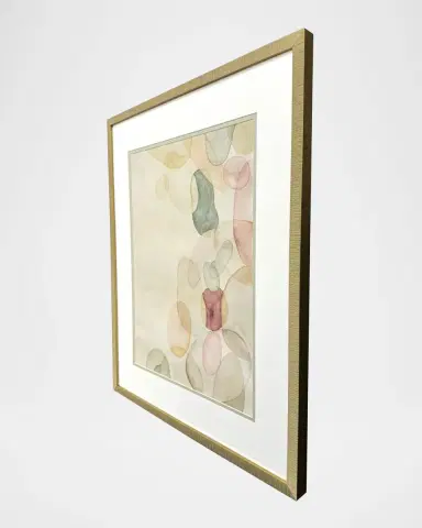 Paragon Decors "Pastel River Rock II" Framed Giclee by Grace Popp | Thumbnail 2 Paragon Decors "Pastel River Rock II" Framed Giclee by Grace Popp | Thumbnail 2