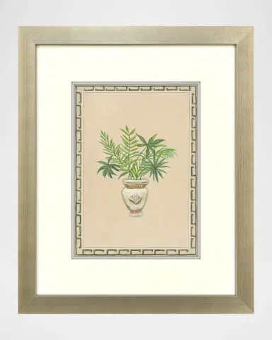 Paragon Decors "Grecian Vase Palm I" Hand-Embellished Giclees by PopJoy Studio | Thumbnail 2 Paragon Decors "Grecian Vase Palm I" Hand-Embellished Giclees by PopJoy Studio | Thumbnail 2
