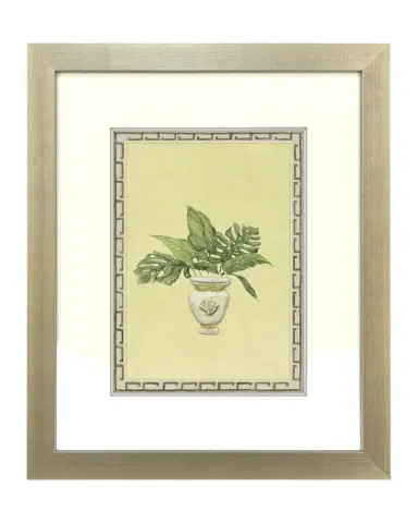Paragon Decors "Grecian Vase Palm I" Hand-Embellished Giclees by PopJoy Studio | Thumbnail 1 Paragon Decors "Grecian Vase Palm I" Hand-Embellished Giclees by PopJoy Studio | Thumbnail 1