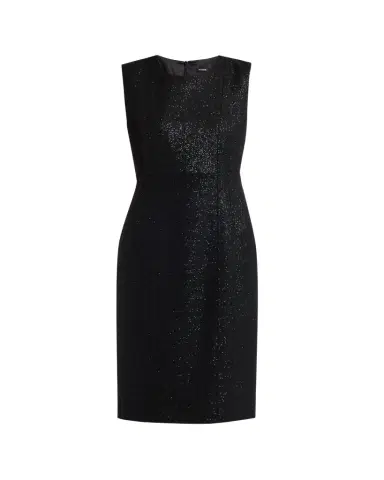 Kiton Sequined Sleeveless Sheath Dress | Thumbnail 1 Kiton Sequined Sleeveless Sheath Dress | Thumbnail 1