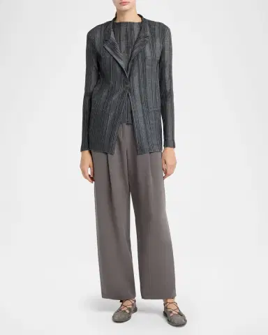 Giorgio Armani Plisse Jersey Sleeveless Top | Thumbnail 6 Giorgio Armani Plisse Jersey Sleeveless Top | Thumbnail 6