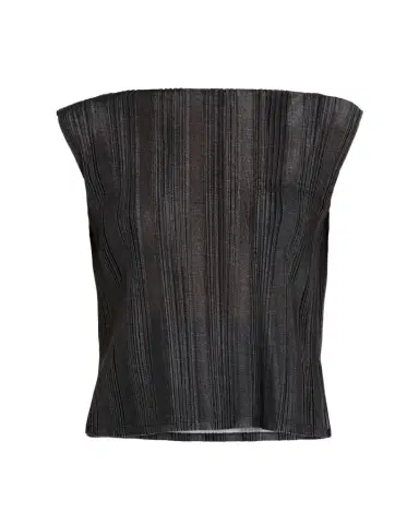 Giorgio Armani Plisse Jersey Sleeveless Top | Thumbnail 1 Giorgio Armani Plisse Jersey Sleeveless Top | Thumbnail 1