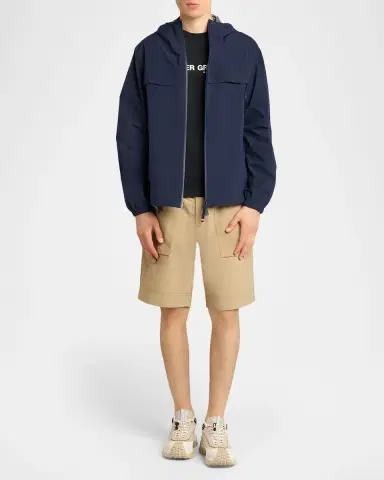 Moncler Men's Cotton Logo Coordinates T-Shirt | Thumbnail 2 Moncler Men's Cotton Logo Coordinates T-Shirt | Thumbnail 2