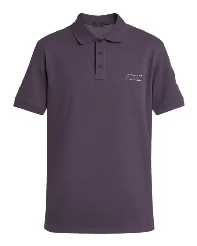 Moncler Men's Split Logo Cotton Polo Shirt | Thumbnail 1 Moncler Men's Split Logo Cotton Polo Shirt | Thumbnail 1