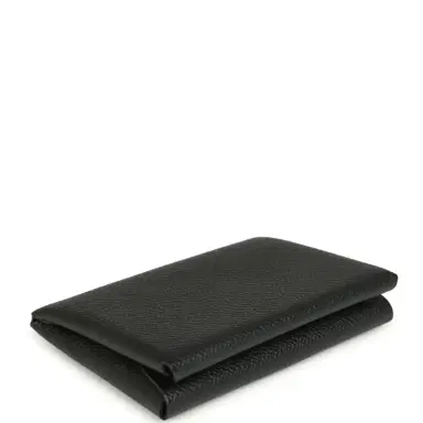 HERMÈS Hermes Calvi Duo Card Holder Black Epsom Palladium Hardware | Thumbnail 6 HERMÈS Hermes Calvi Duo Card Holder Black Epsom Palladium Hardware | Thumbnail 6