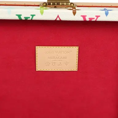 Louis Vuitton Louis Vuitton x Takashi Murakami Coffret Joaillerie White Monogram Multicolored Gold Hardware | Thumbnail 11 Louis Vuitton Louis Vuitton x Takashi Murakami Coffret Joaillerie White Monogram Multicolored Gold Hardware | Thumbnail 11