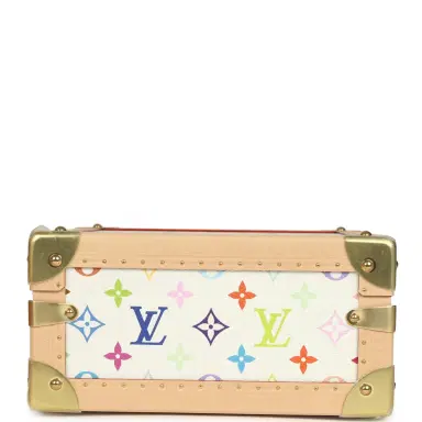 Louis Vuitton Louis Vuitton x Takashi Murakami Coffret Joaillerie White Monogram Multicolored Gold Hardware | Thumbnail 5 Louis Vuitton Louis Vuitton x Takashi Murakami Coffret Joaillerie White Monogram Multicolored Gold Hardware | Thumbnail 5