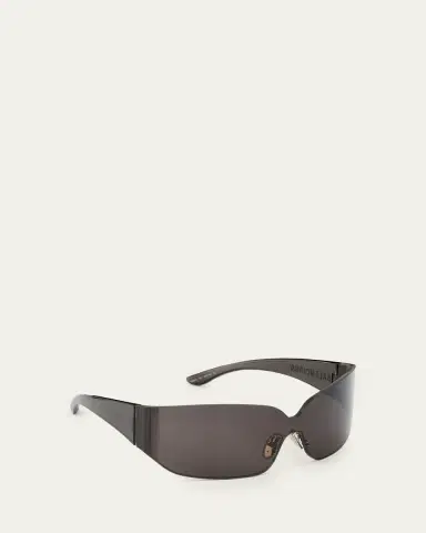 Balenciaga Men's Bb0421s-001 Mono Nylon Square Sunglasses | Thumbnail 3 Balenciaga Men's Bb0421s-001 Mono Nylon Square Sunglasses | Thumbnail 3