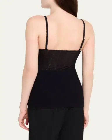 Victoria Beckham Sheer Rib Camisole Top | Thumbnail 7 Victoria Beckham Sheer Rib Camisole Top | Thumbnail 7