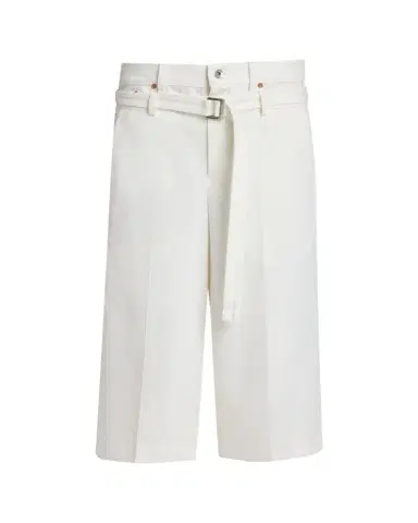 sacai Denim Dual-Waistband Straight-Leg Crop Suiting Pants | Thumbnail 1 sacai Denim Dual-Waistband Straight-Leg Crop Suiting Pants | Thumbnail 1