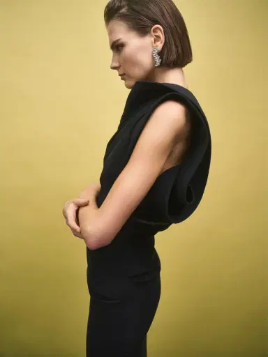 RACHEL GILBERT Rowana One-Shoulder Gown | Thumbnail 3 RACHEL GILBERT Rowana One-Shoulder Gown | Thumbnail 3