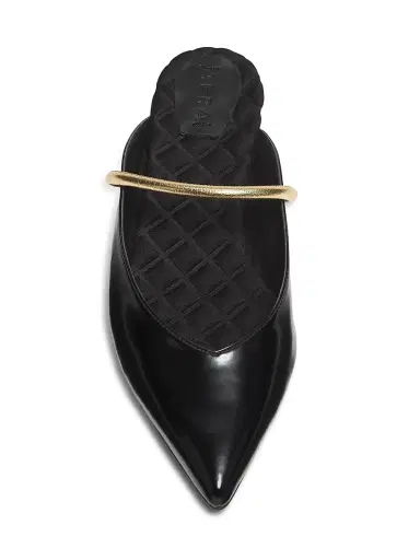 AERA Women's Jane Vegan Leather Mules - Black | Thumbnail 4 AERA Women's Jane Vegan Leather Mules - Black | Thumbnail 4