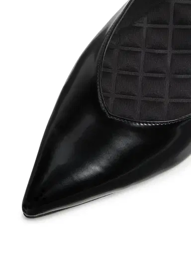 AERA Women's Jane Vegan Leather Mules - Black | Thumbnail 5 AERA Women's Jane Vegan Leather Mules - Black | Thumbnail 5
