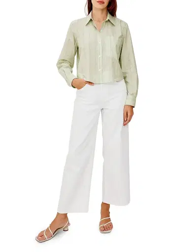 Rails Women's Ramy Striped Cotton Shirt - Leon Stripe | Thumbnail 2 Rails Women's Ramy Striped Cotton Shirt - Leon Stripe | Thumbnail 2