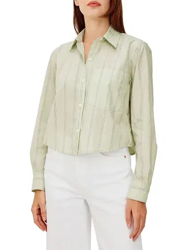 Rails Women's Ramy Striped Cotton Shirt - Leon Stripe | Thumbnail 5 Rails Women's Ramy Striped Cotton Shirt - Leon Stripe | Thumbnail 5
