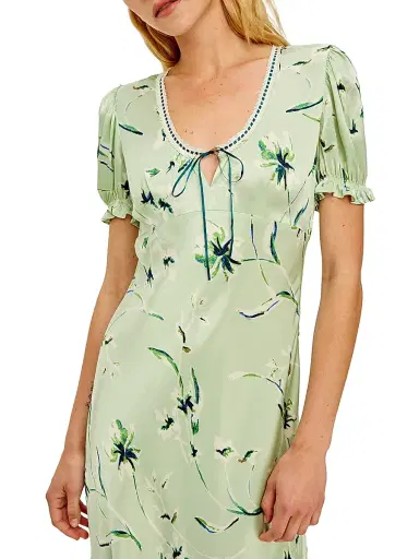 RAILS Women's Allison Floral Scoopneck Maxi Dress | Thumbnail 5 RAILS Women's Allison Floral Scoopneck Maxi Dress | Thumbnail 5