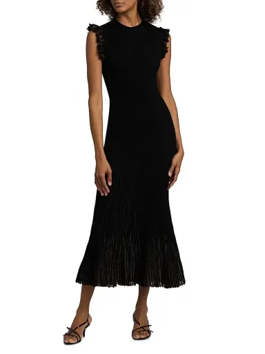 Ulla Johnson Women's Noelle Sleeveless Midi-Dress | Thumbnail 3 Ulla Johnson Women's Noelle Sleeveless Midi-Dress | Thumbnail 3