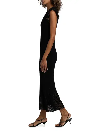 Ulla Johnson Women's Noelle Sleeveless Midi-Dress | Thumbnail 4 Ulla Johnson Women's Noelle Sleeveless Midi-Dress | Thumbnail 4