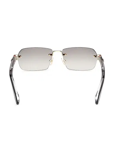 Christian Louboutin Men's 55MM Rimless Sunglasses | Thumbnail 5 Christian Louboutin Men's 55MM Rimless Sunglasses | Thumbnail 5