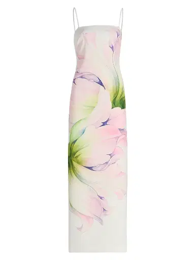 Toccin Women's Adelina Floral Sculpted Cami Gown - Watercolor Floral | Thumbnail 1 Toccin Women's Adelina Floral Sculpted Cami Gown - Watercolor Floral | Thumbnail 1