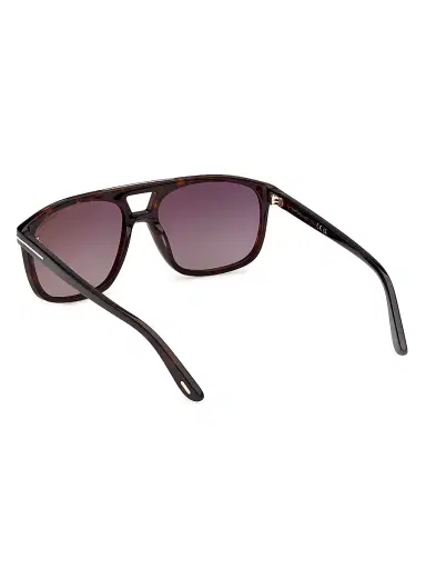 Tom Ford Women's Brianna 58MM Aviator Sunglasses - Brown Purple | Thumbnail 4 Tom Ford Women's Brianna 58MM Aviator Sunglasses - Brown Purple | Thumbnail 4