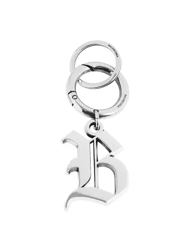 Balenciaga Men's Melrose B Keychain | Thumbnail 1 Balenciaga Men's Melrose B Keychain | Thumbnail 1