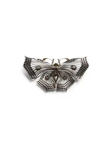 Valentino Garavani Women's Vouloirvoler Crystal-Embellished Metal Brooch - Multicolored | Thumbnail 4 Valentino Garavani Women's Vouloirvoler Crystal-Embellished Metal Brooch - Multicolored | Thumbnail 4