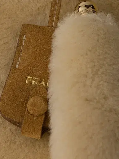 Prada Women's Shearling Tote Bag - Beige Khaki | Thumbnail 6 Prada Women's Shearling Tote Bag - Beige Khaki | Thumbnail 6