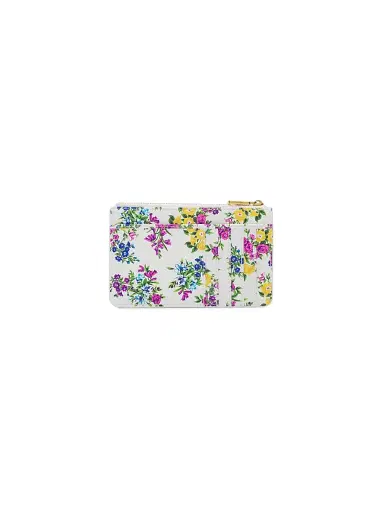 Dolce & Gabbana Women's Floral Leather Card Case | Thumbnail 3 Dolce & Gabbana Women's Floral Leather Card Case | Thumbnail 3