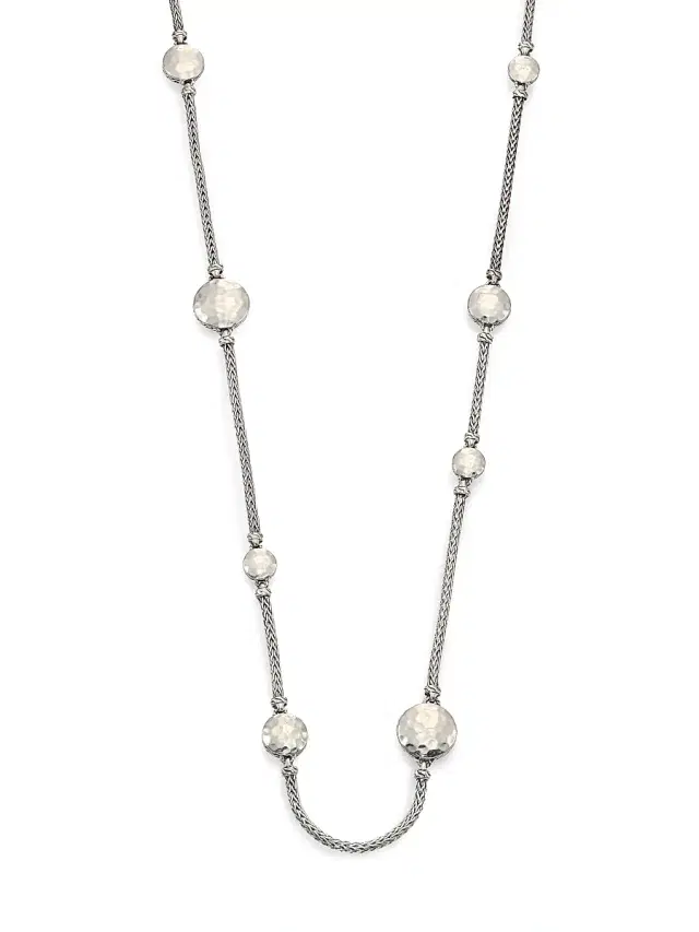 Women's Palu Sterling Silver Sautoir Necklace - Silver Women's Palu Sterling Silver Sautoir Necklace - Silver