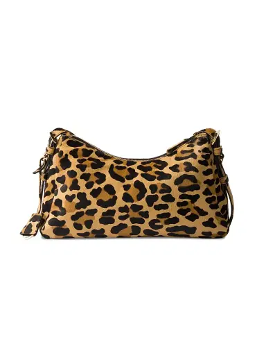 Prada Women's Aimèe Printed Leather Shoulder Bag - Beige Khaki | Thumbnail 3 Prada Women's Aimèe Printed Leather Shoulder Bag - Beige Khaki | Thumbnail 3