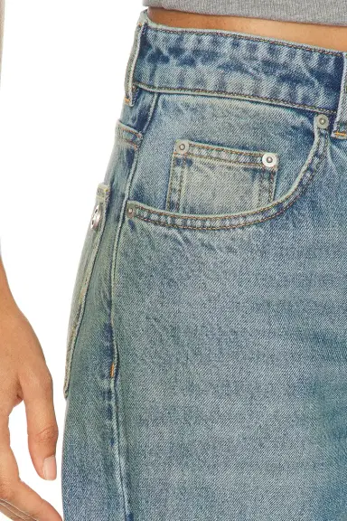 AREA Crystal Fray Wide Leg | Thumbnail 6 AREA Crystal Fray Wide Leg | Thumbnail 6