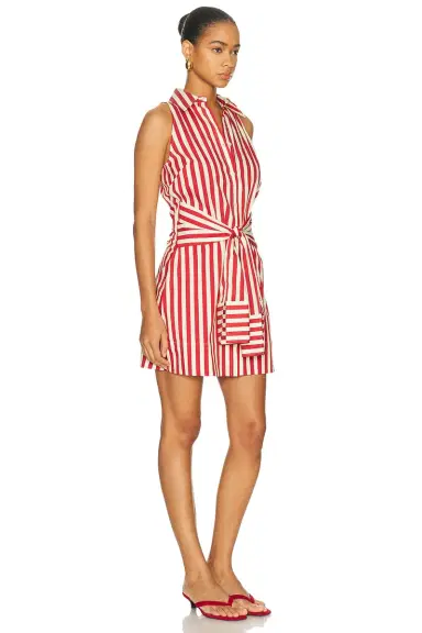 SIMONMILLER Inna Sleeveless Poplin Mini Dress | Thumbnail 2 SIMONMILLER Inna Sleeveless Poplin Mini Dress | Thumbnail 2