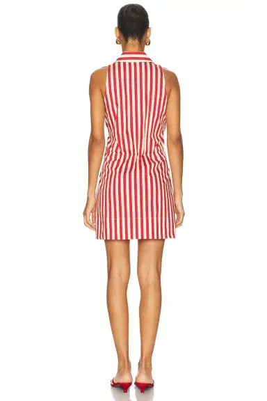 SIMONMILLER Inna Sleeveless Poplin Mini Dress | Thumbnail 3 SIMONMILLER Inna Sleeveless Poplin Mini Dress | Thumbnail 3